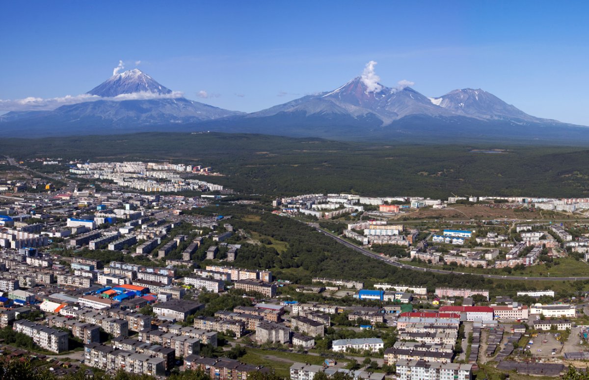 Авачинский вулкан Елизово