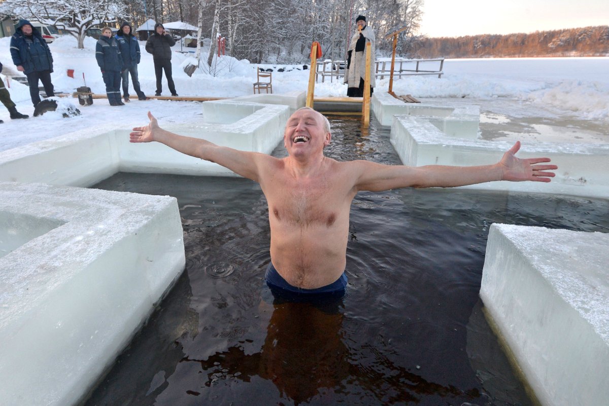 Рубашка для купания в проруби