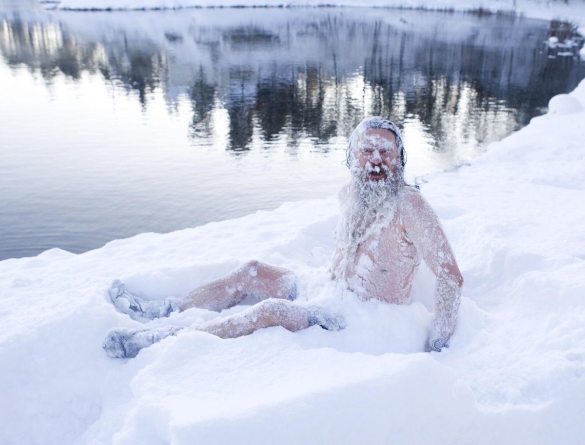 Купание в проруби