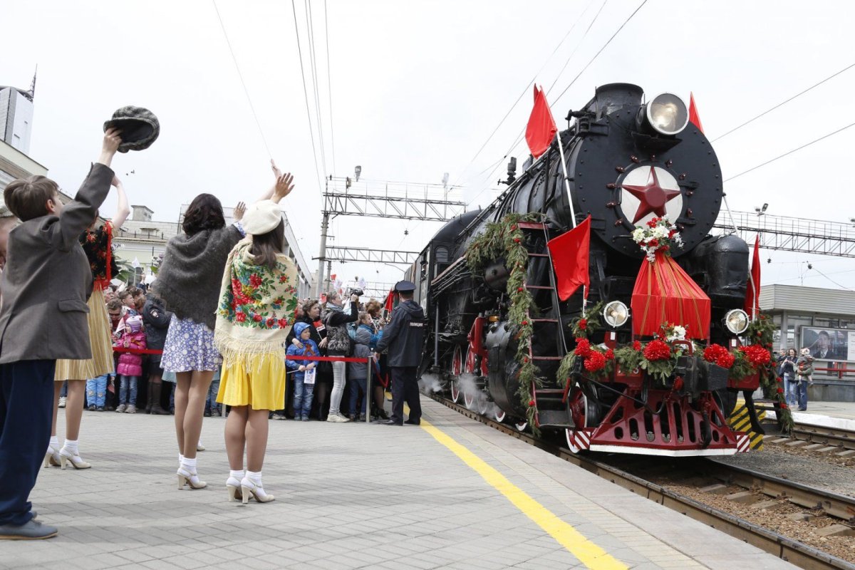 Поезд Победы Орел
