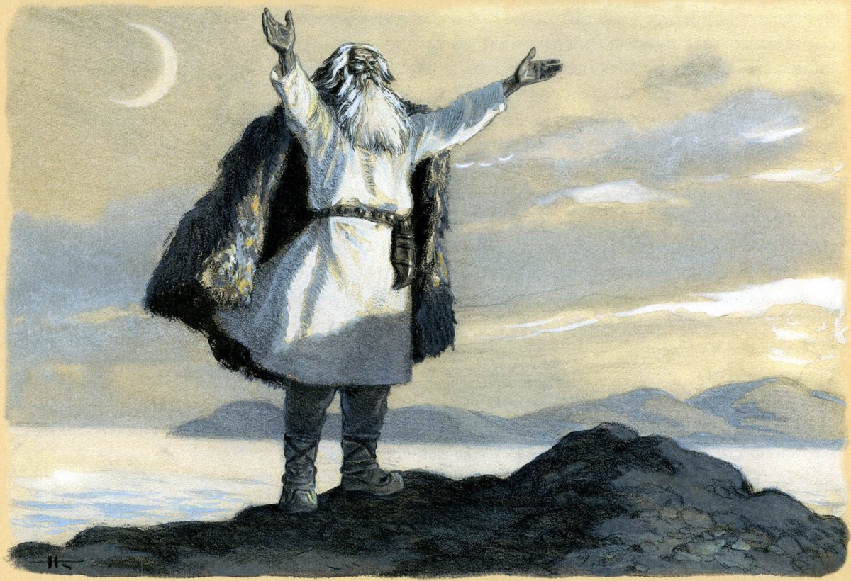 Вяйнямейнен из эпоса Калевала