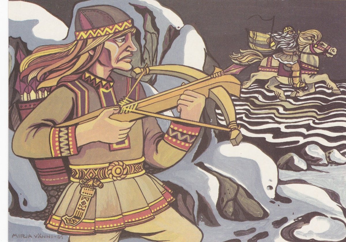 Калевала герои Йоукахайнен