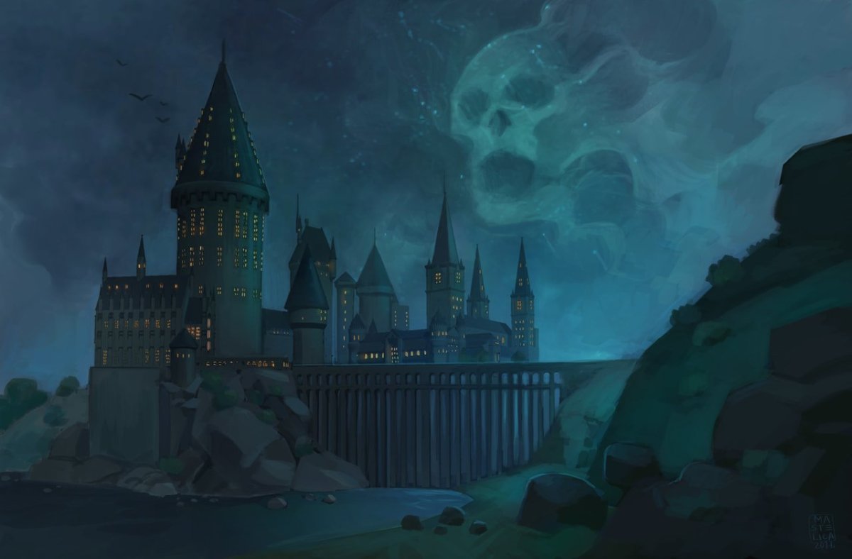 Гарри Поттер Хогвартс 4к