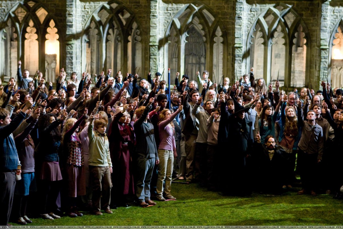 Гарри Поттер битва за Хогвартс кадры