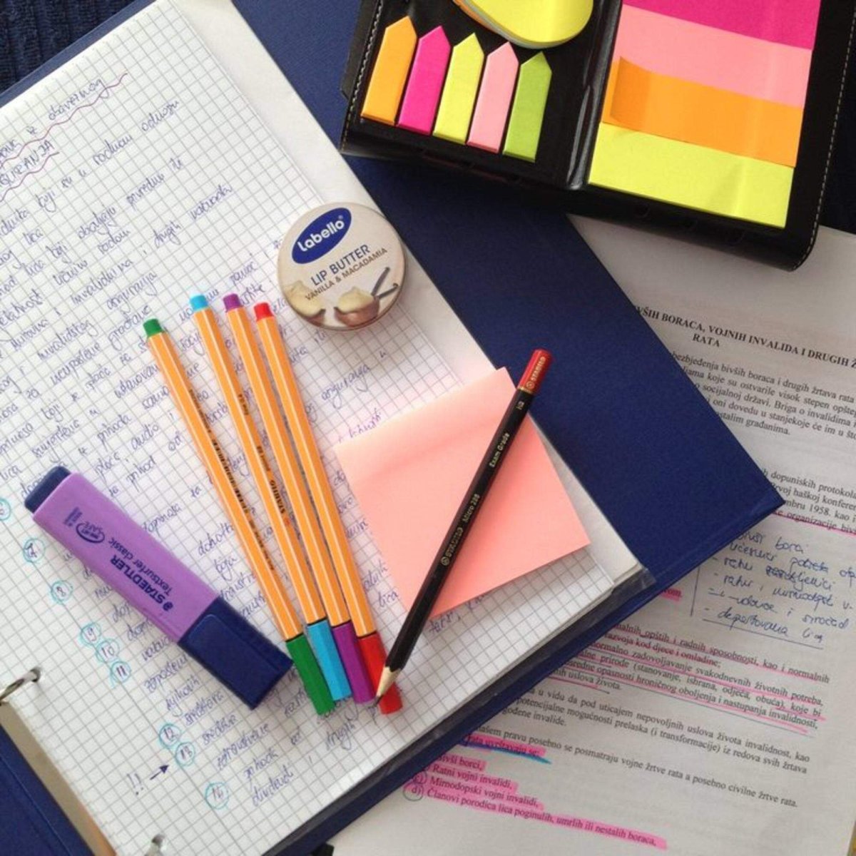 Учёба Эстетика тетради