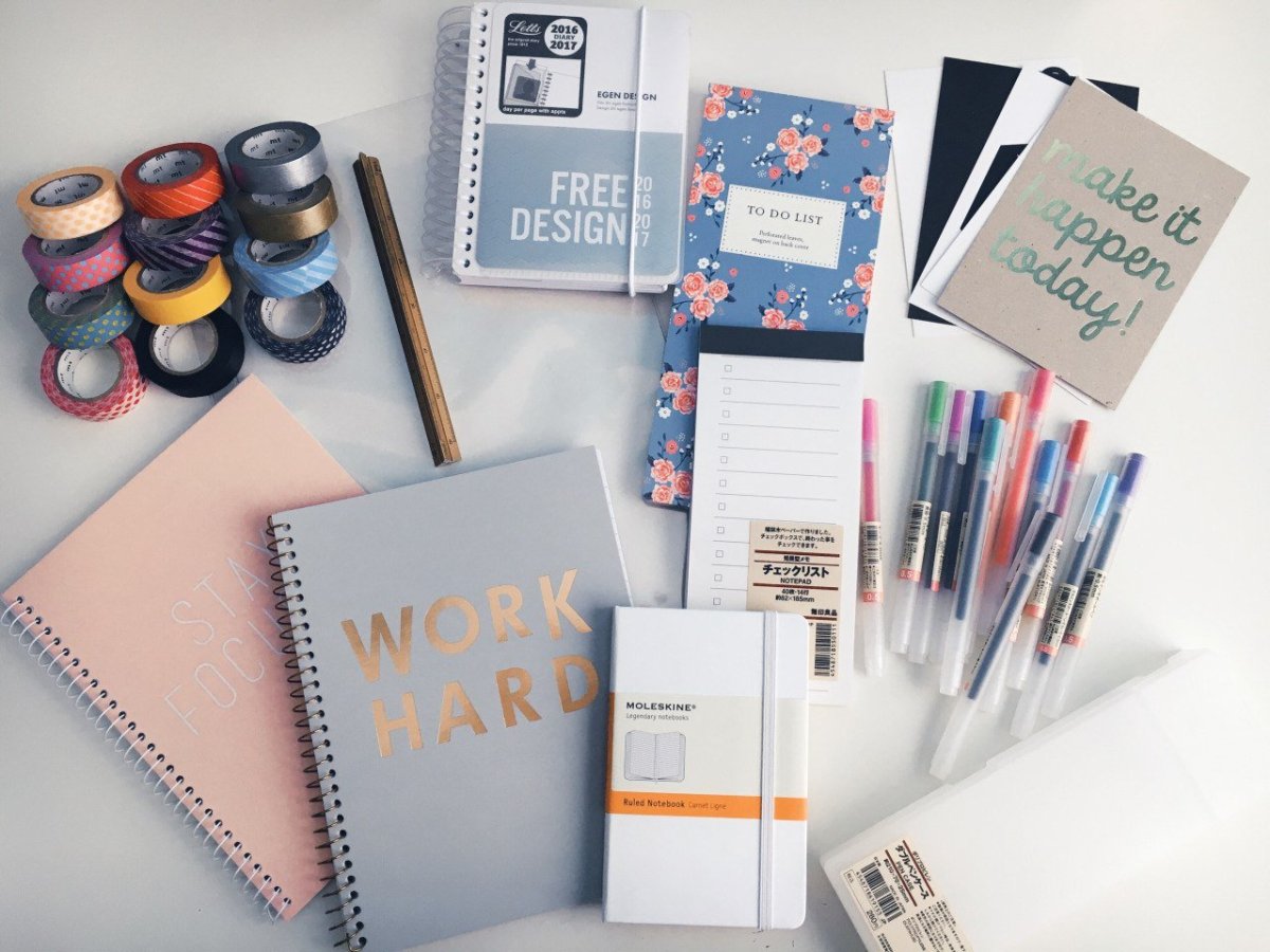 Канцелярские товары Эстетика