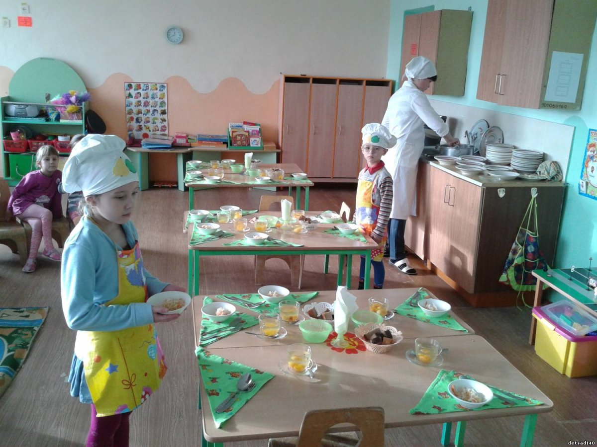 Труд в детском саду