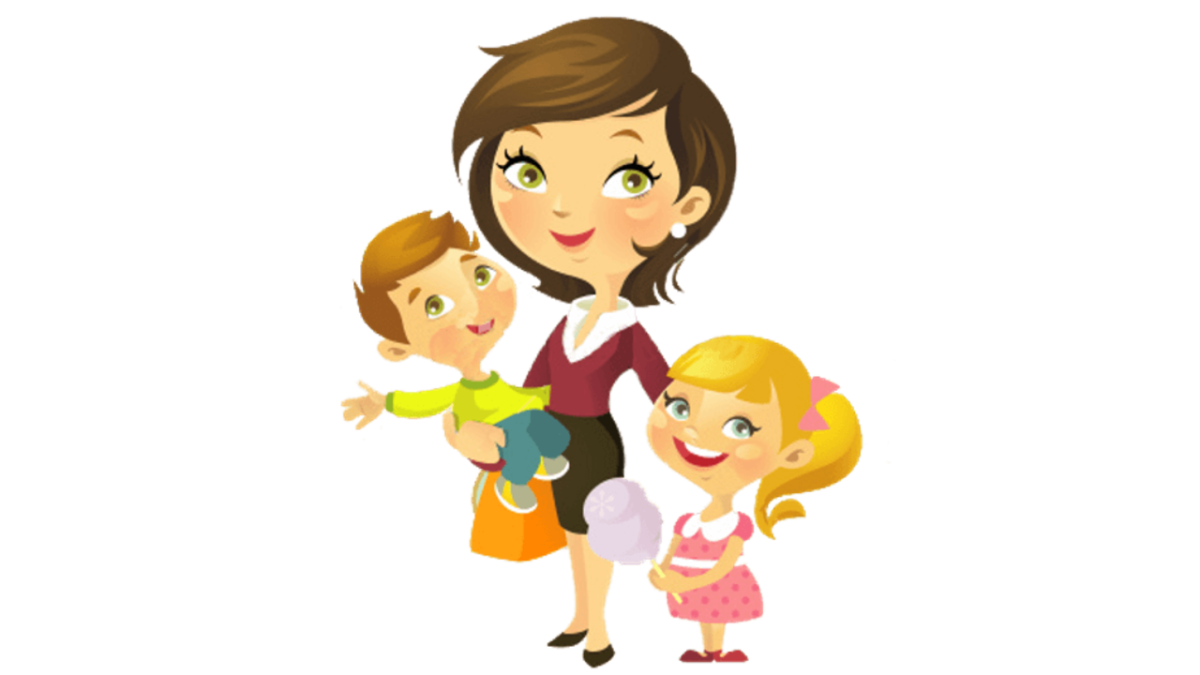 Воспитатель мультяшный