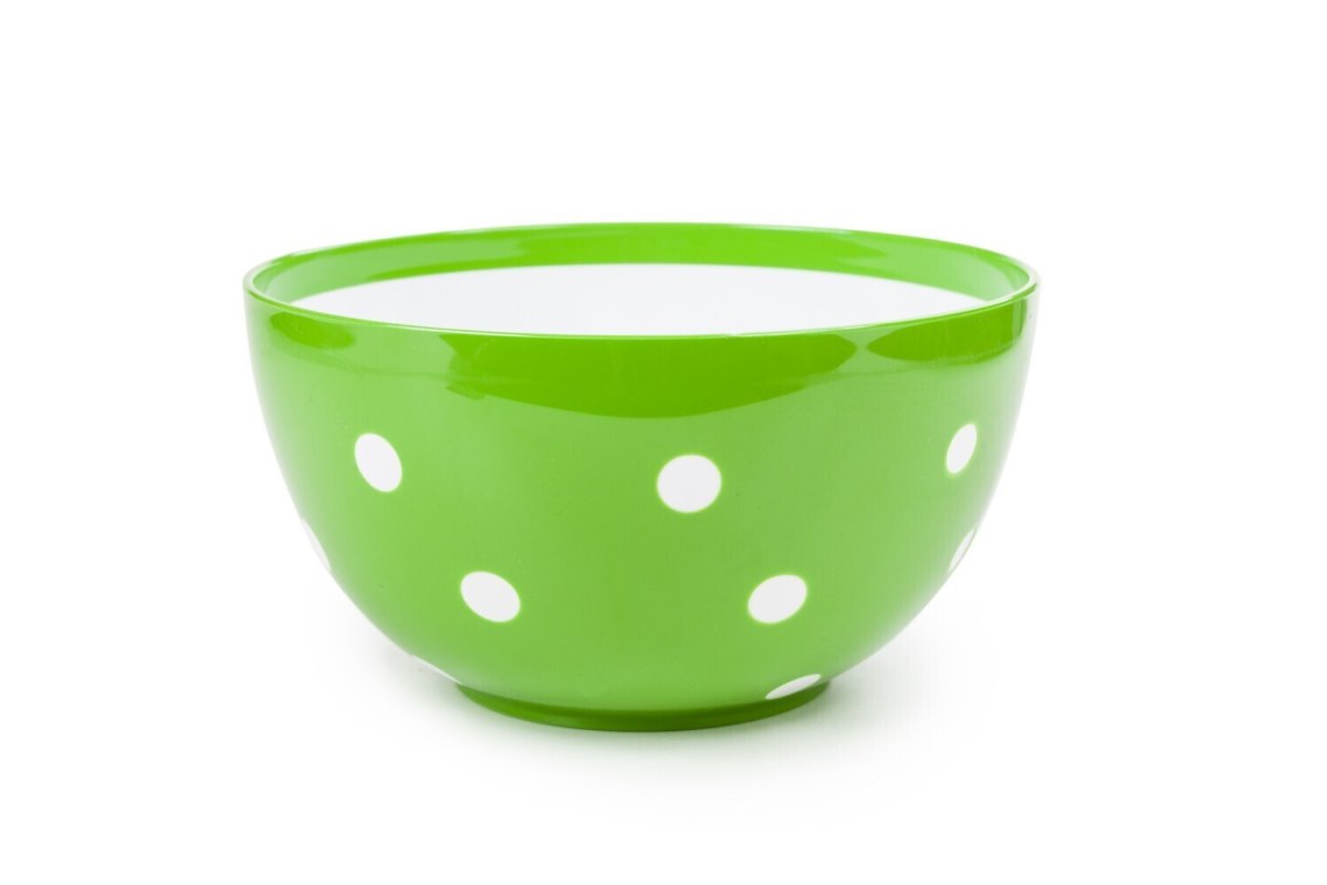 Салатник Marusya 1,4л Луговой-белый