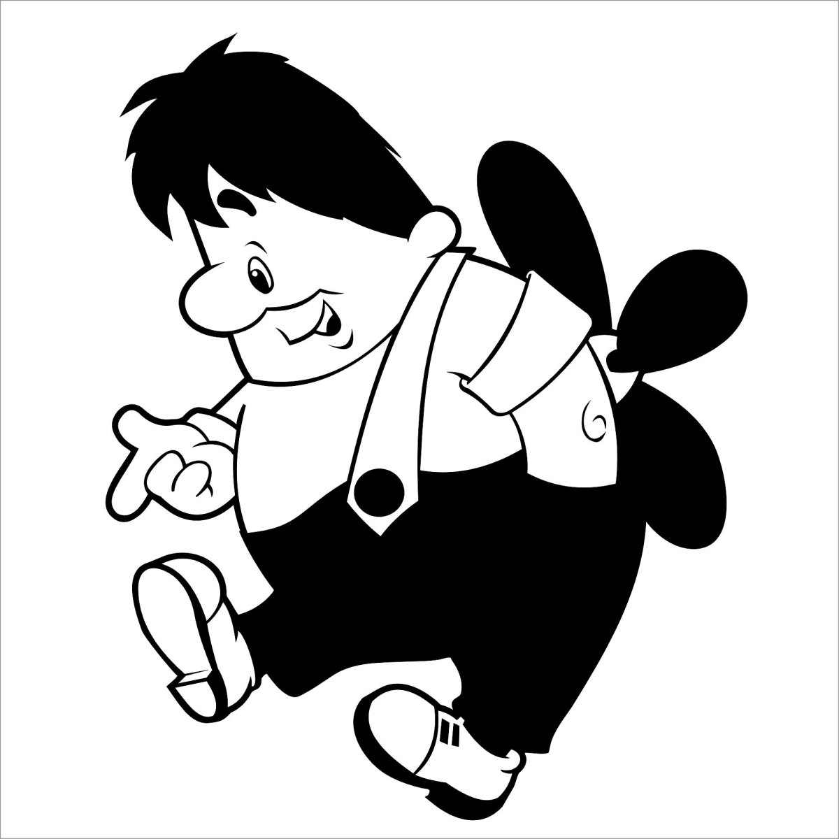 Малыш и Карлсон PSD