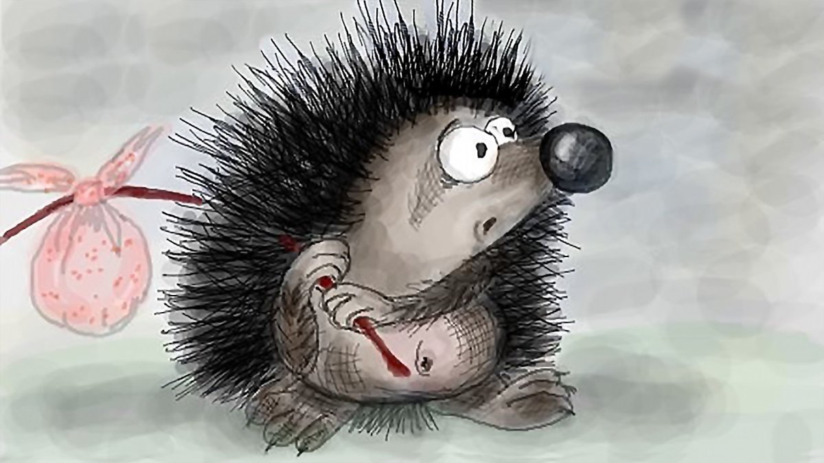 Задумчивый Ежик