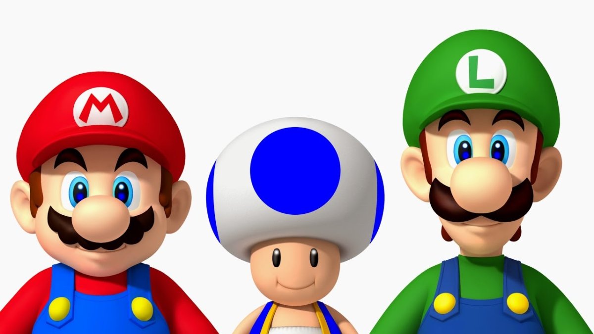 Super Mario Bros Луиджи