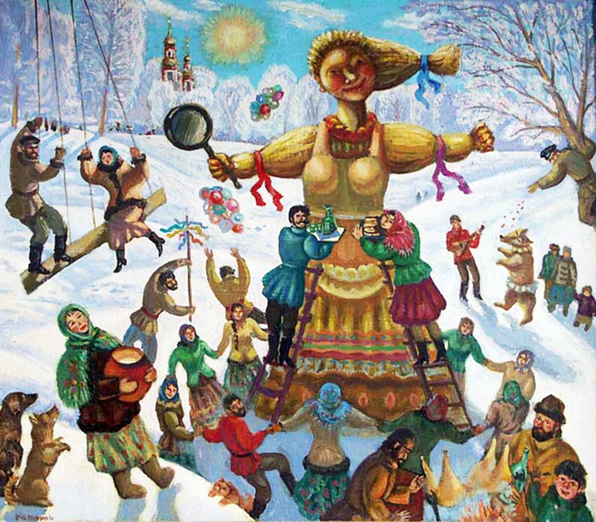 Детские рисунки на тему Весна