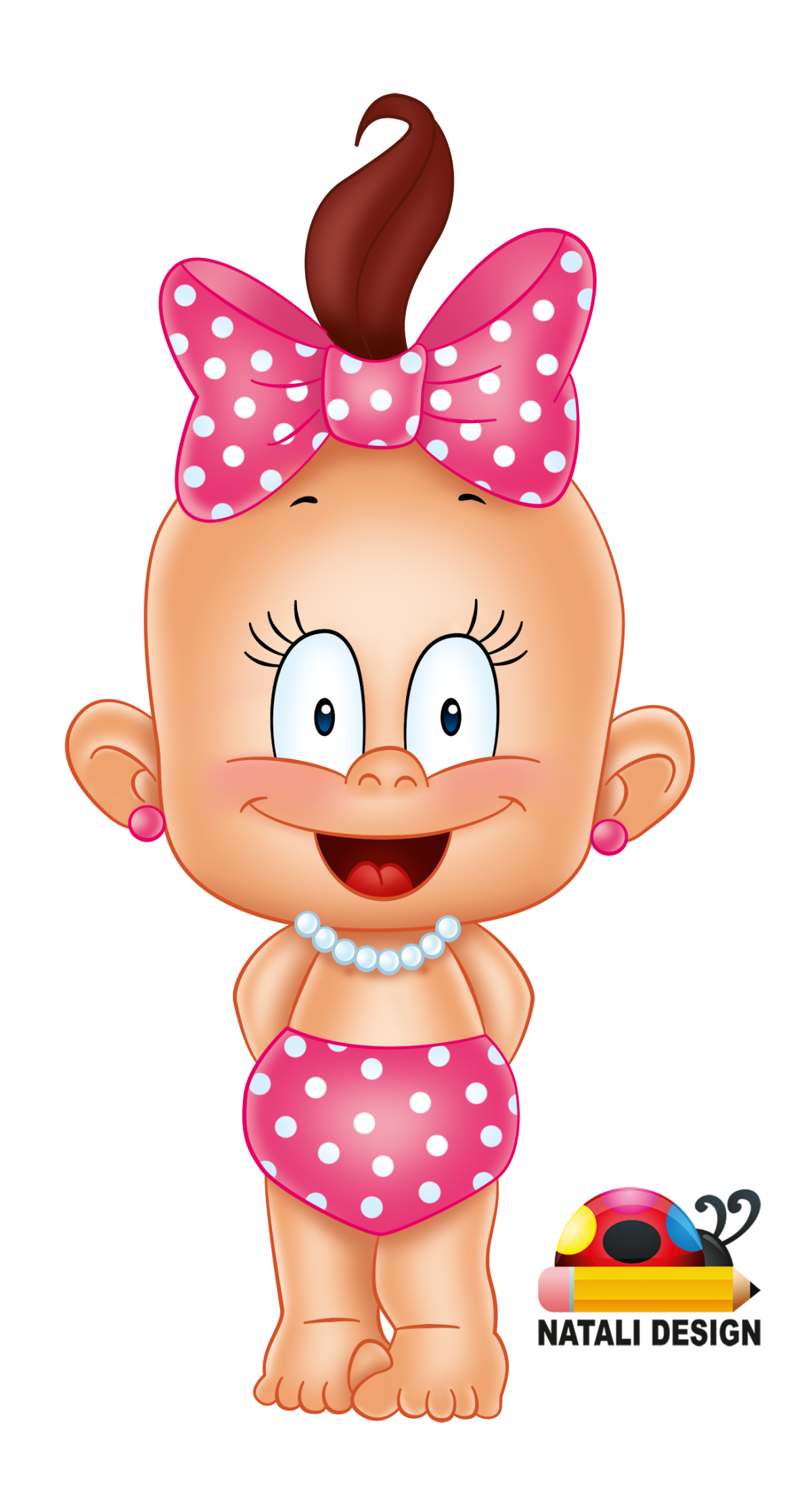 Мультяшный пупс девочки