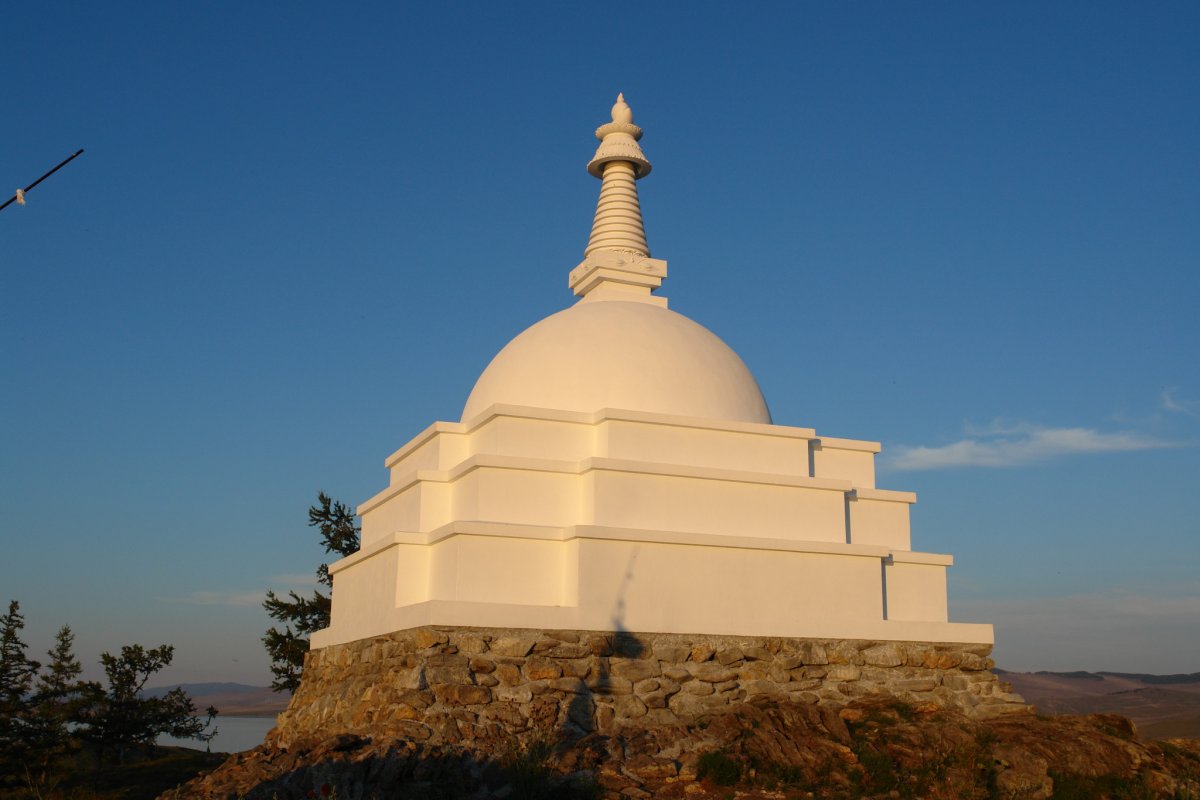 Буддийские Священные сооружения ступа