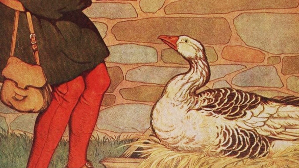 Золотой Гусь рисунок