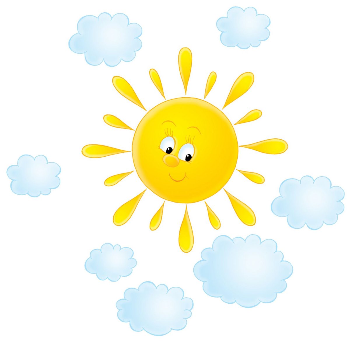 Плакат солнышко