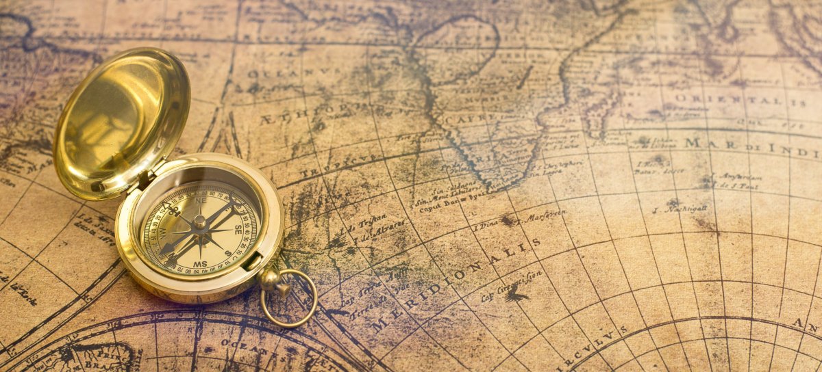 Старинная карта фон