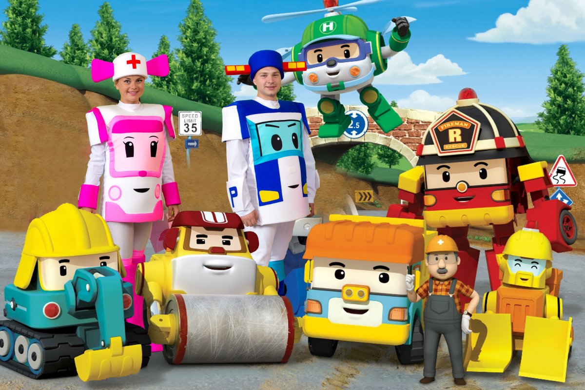 Робокар Поли герои Эмбер