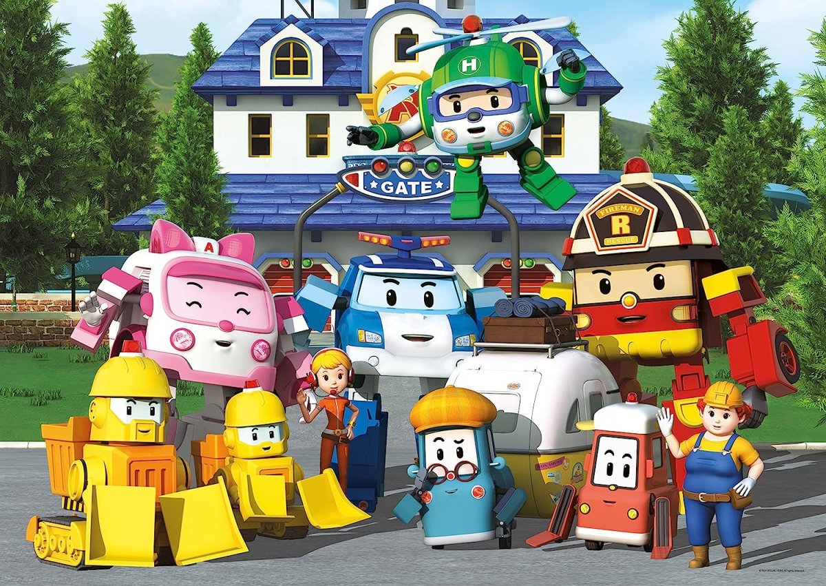 Полли Робокар и его друзья