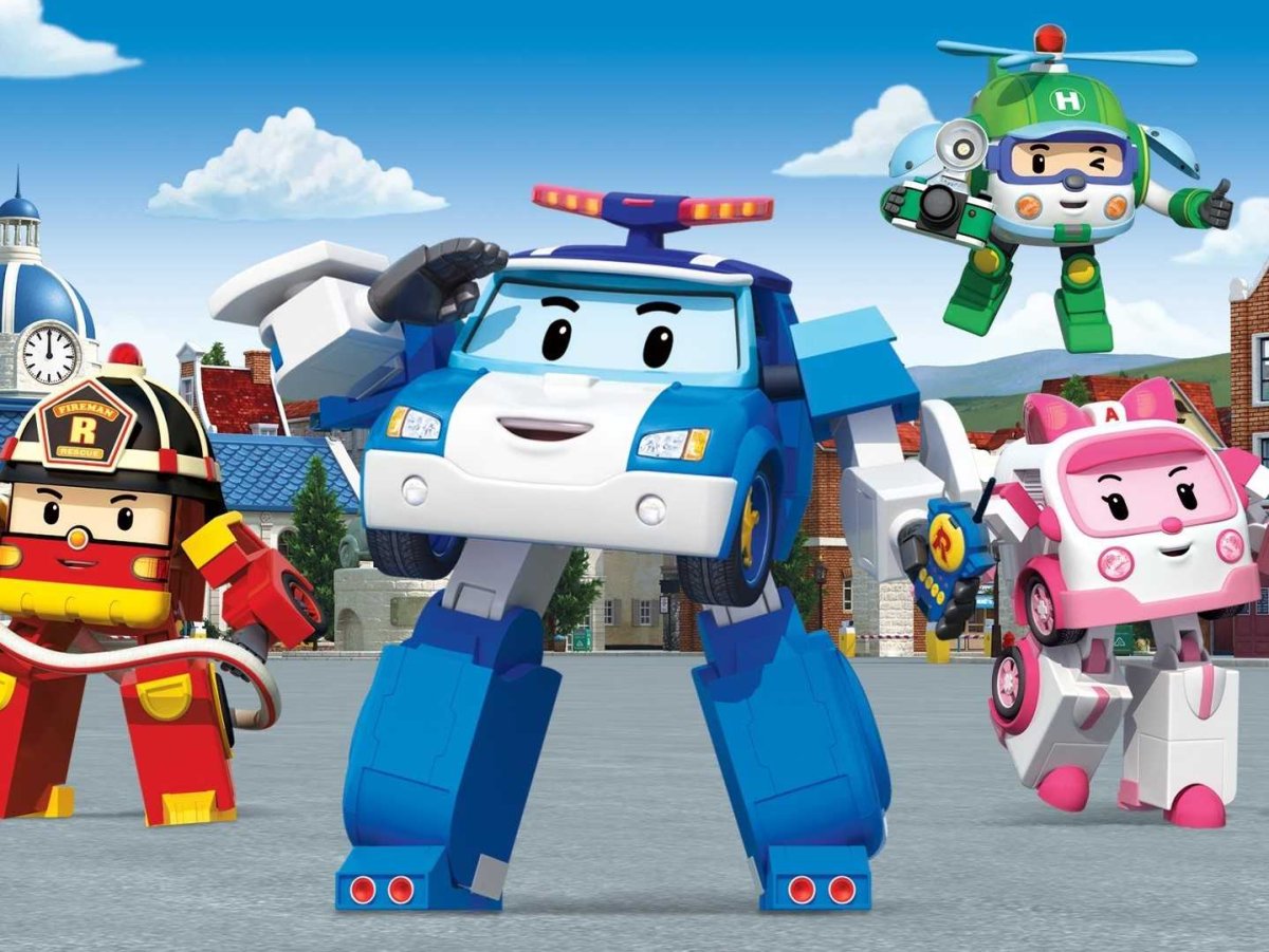 Полли Робокар и его друзья