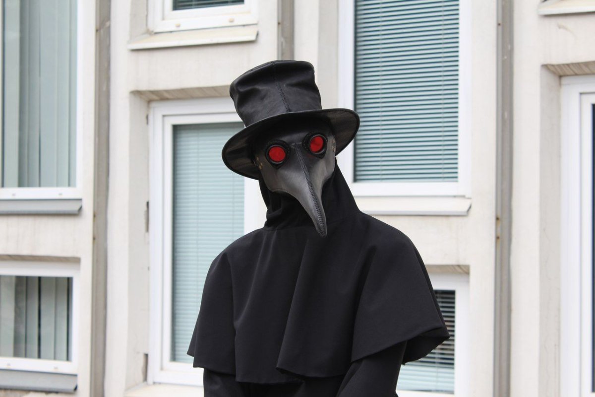 Бубонная чума Чумной доктор маска