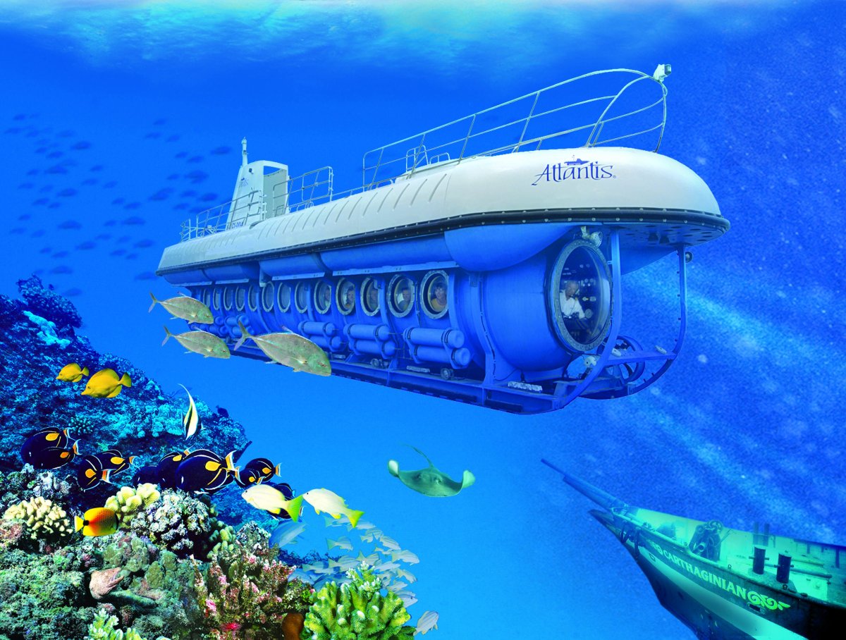 Maui Atlantis подводная лодка