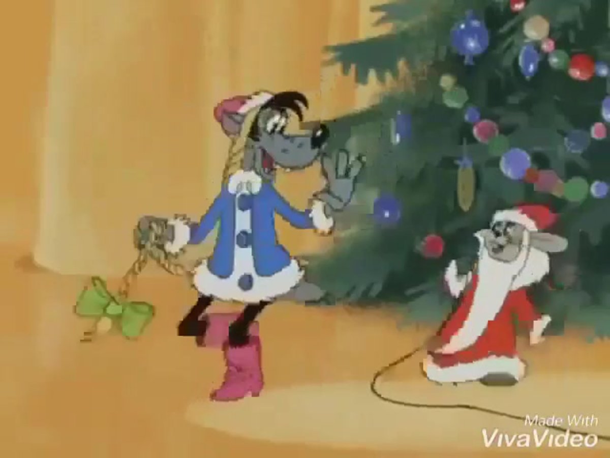 Мультфильм ну погоди Снегурочка