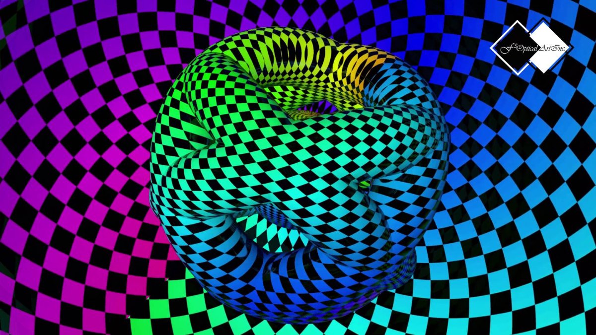 Обои иллюзия