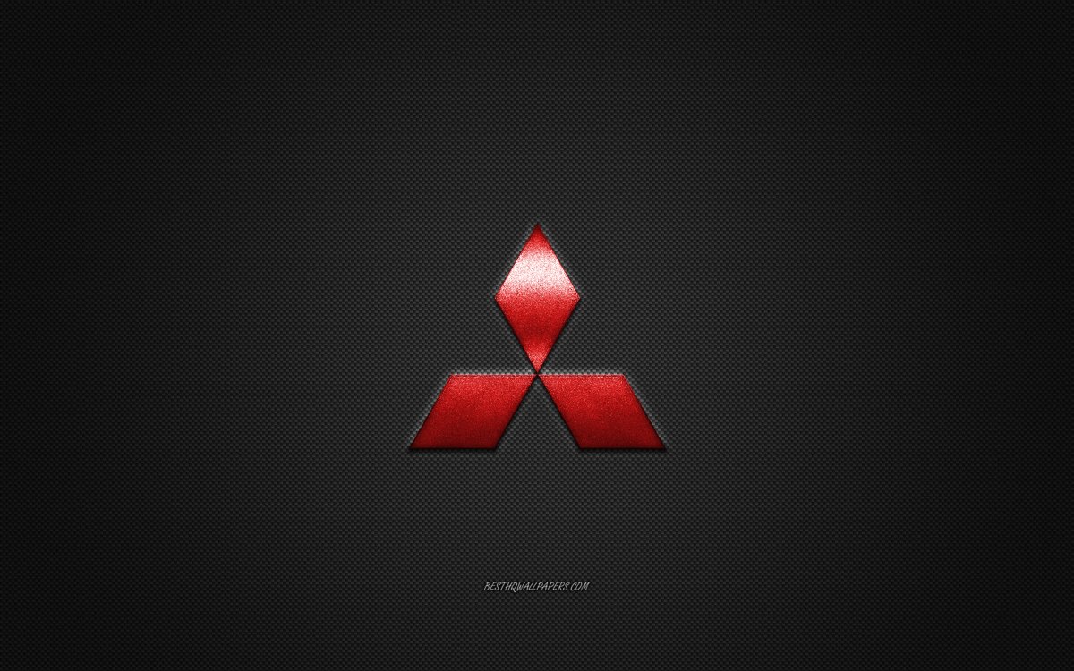 Эмблема Митсубиси карбон