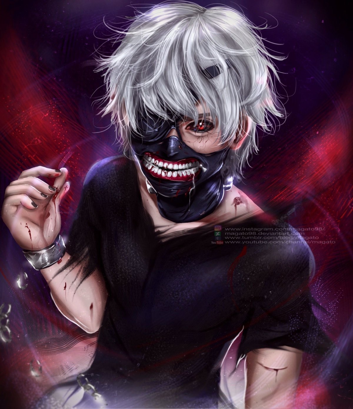 Канеки Кен аниме