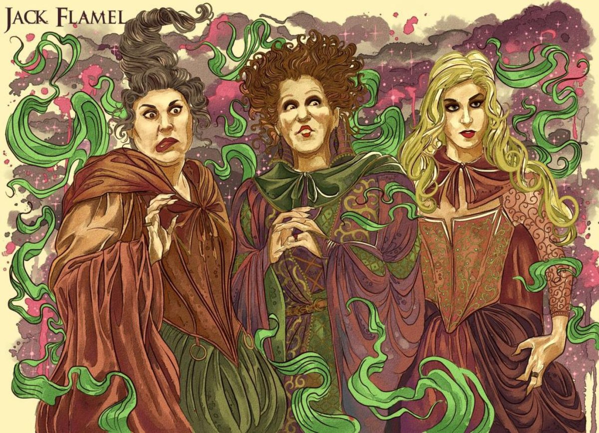 Сестры Сандерсон арт