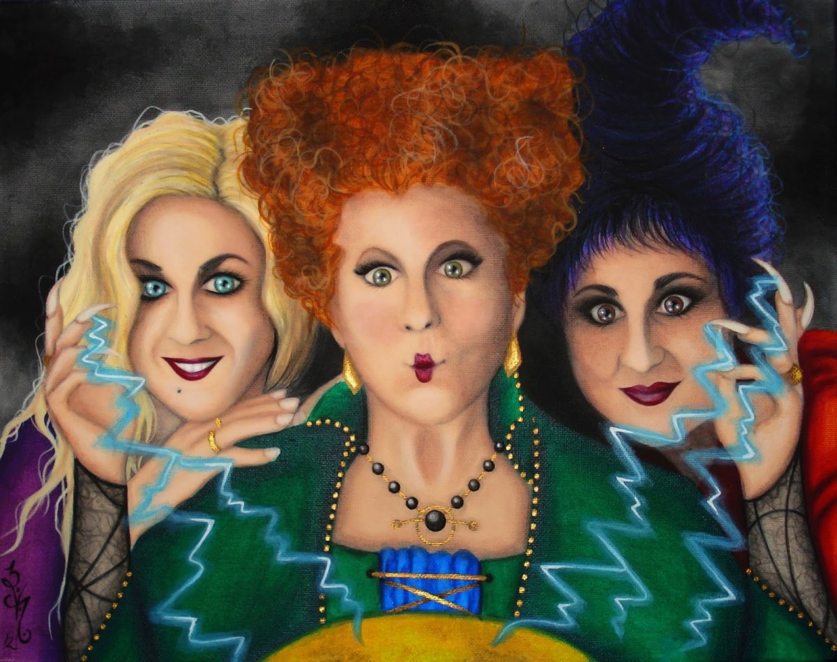 Сестры Сандерсон арт