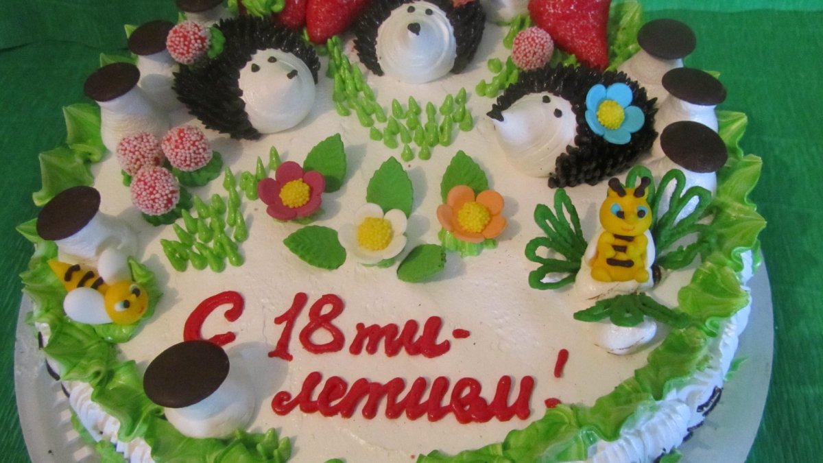 Тортик на полгодика мальчику