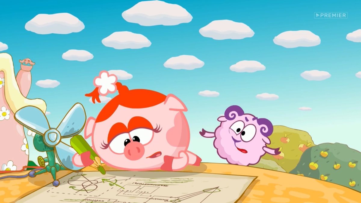 Смешарики Совунья повар