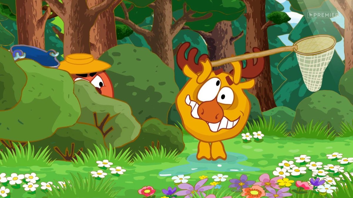 Зимний Лосяш Смешарики