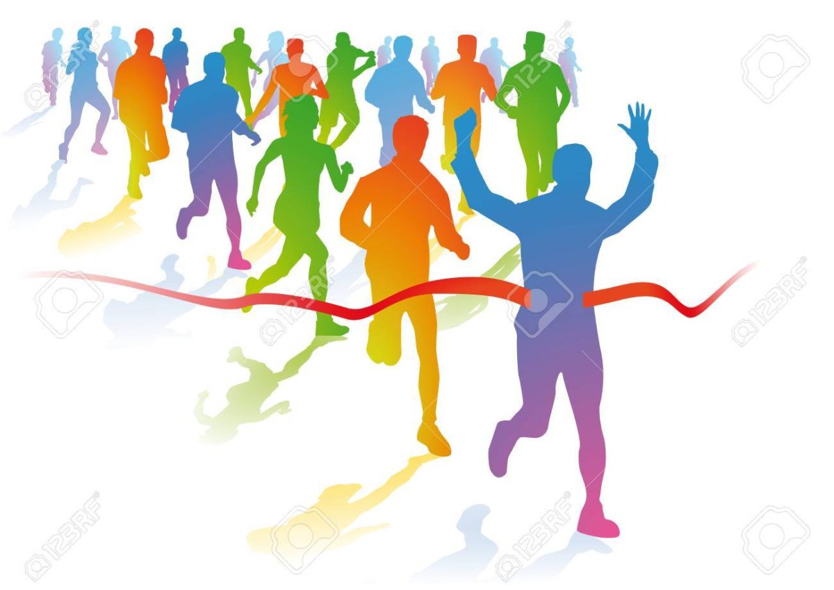 Бег абстракция