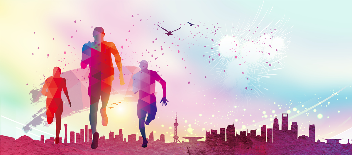 Марафон надпись