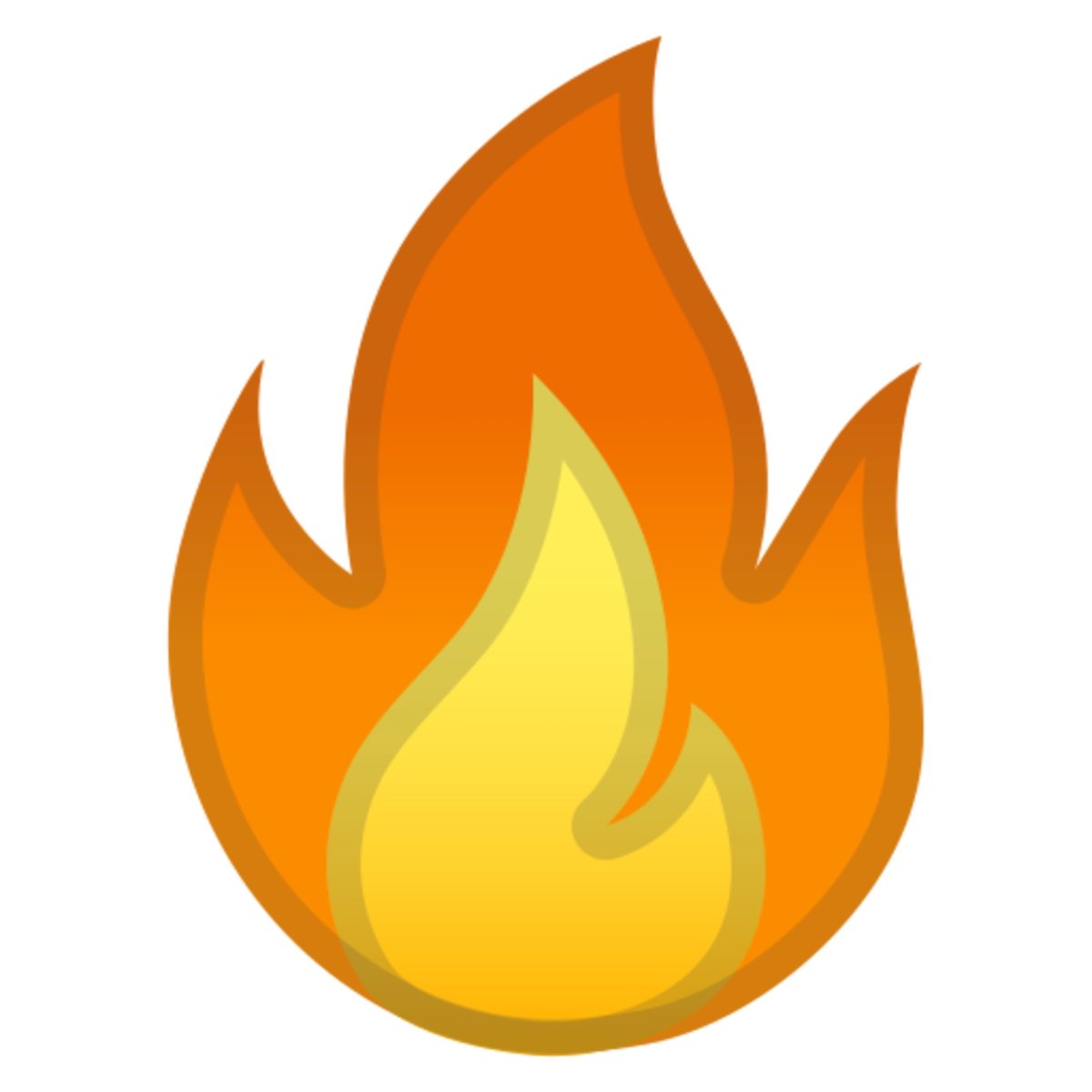 Эмодзи огонь