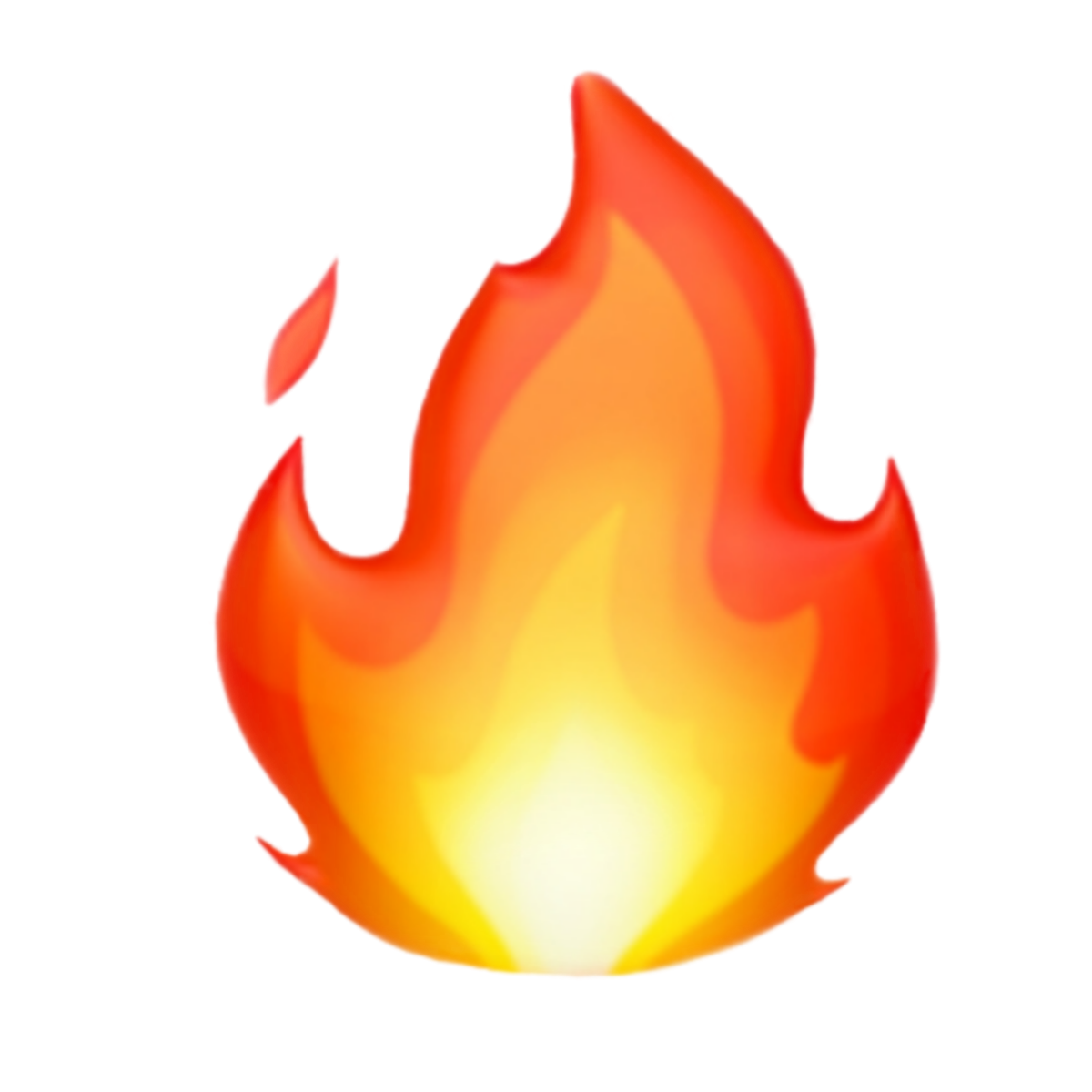 Смайлик огонь