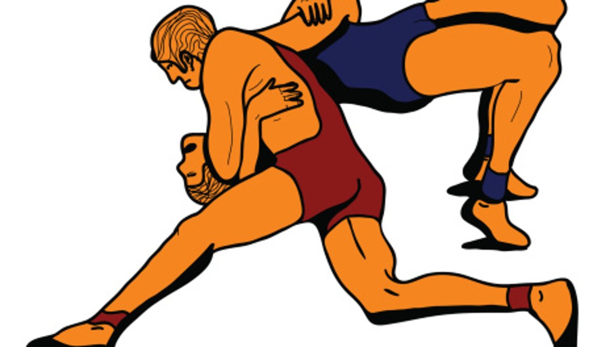 Греко Римская борьба фон