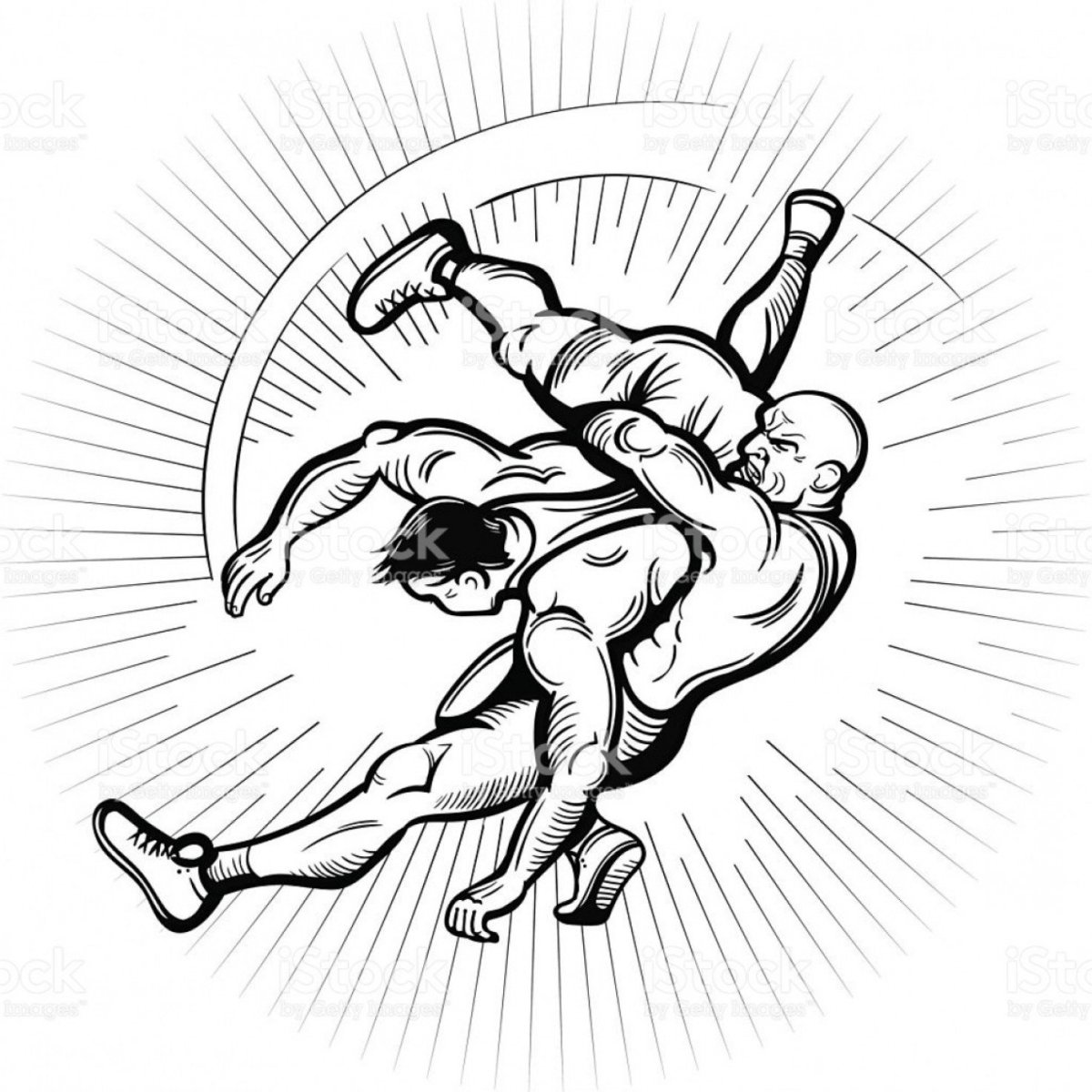 Борьба мультяшная