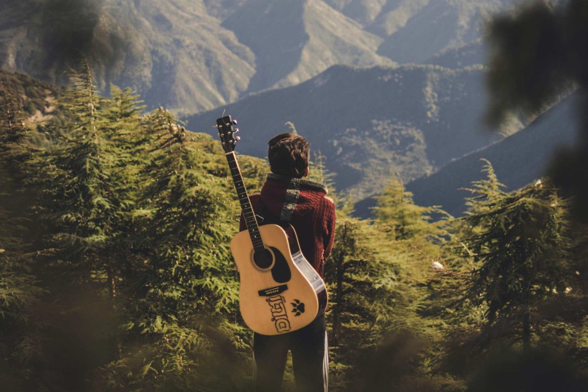 Гитара в горах