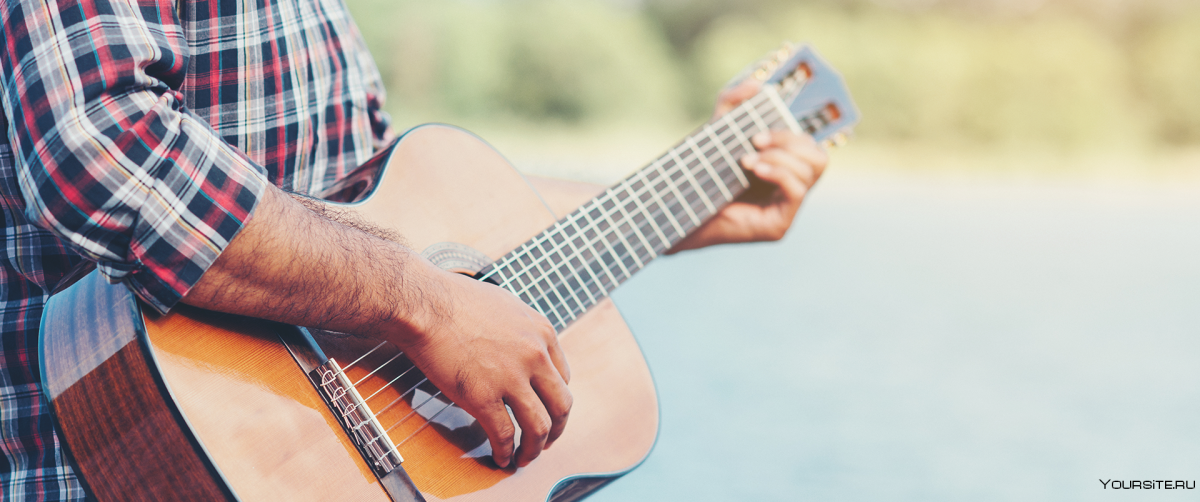 Гитара красивый вид