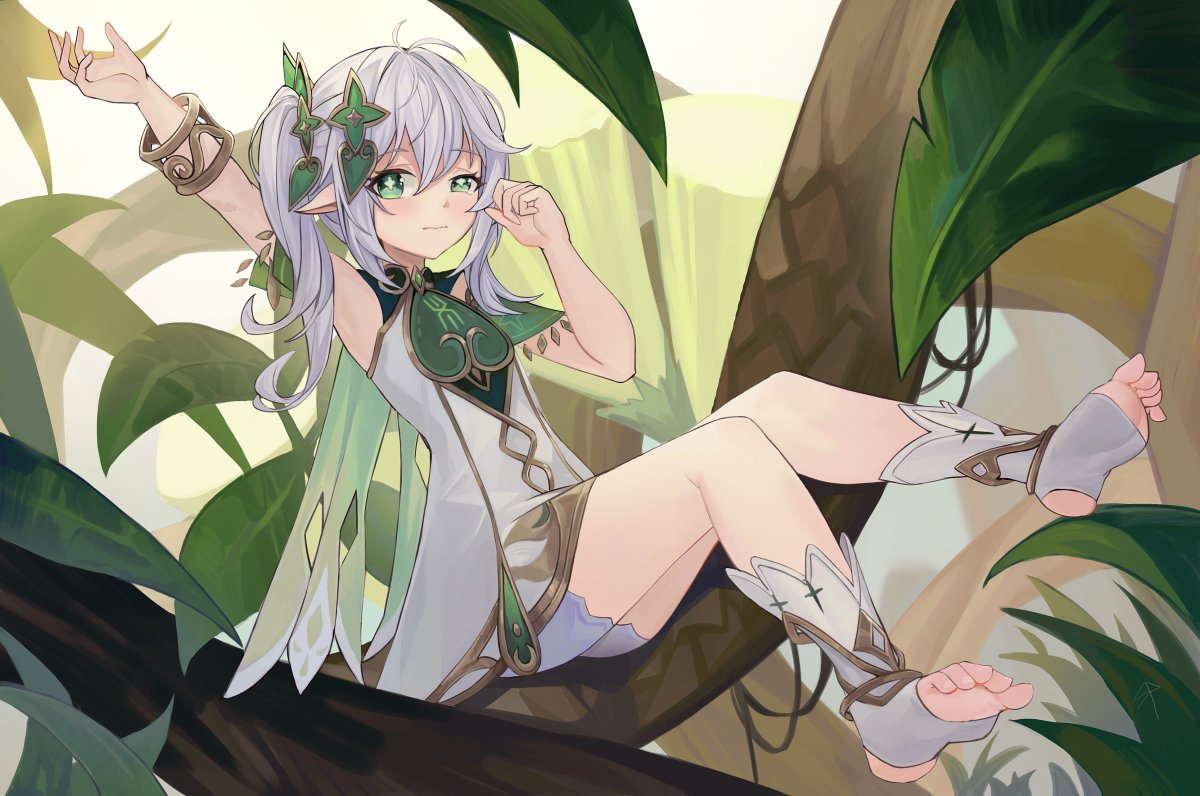 Нахида Геншин арт