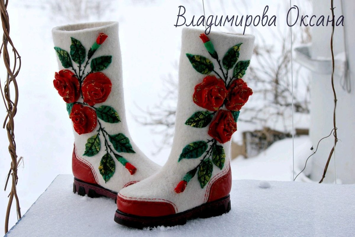 Валенки цельноваленые