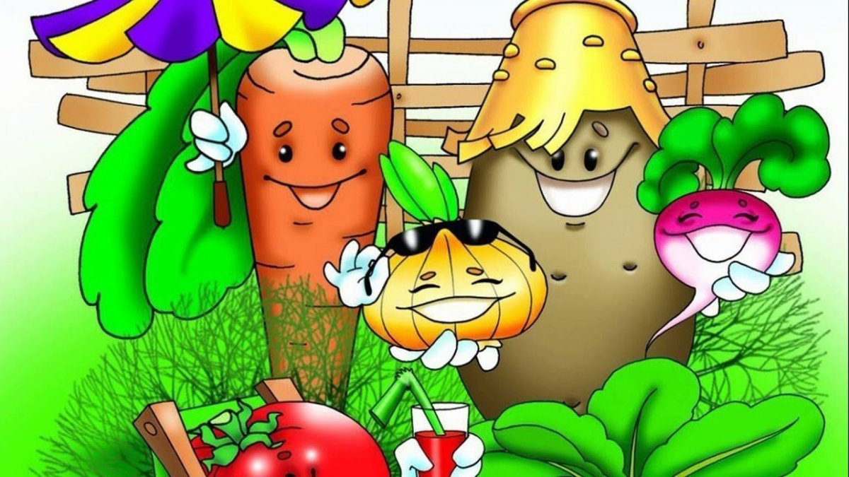 Огород для детей