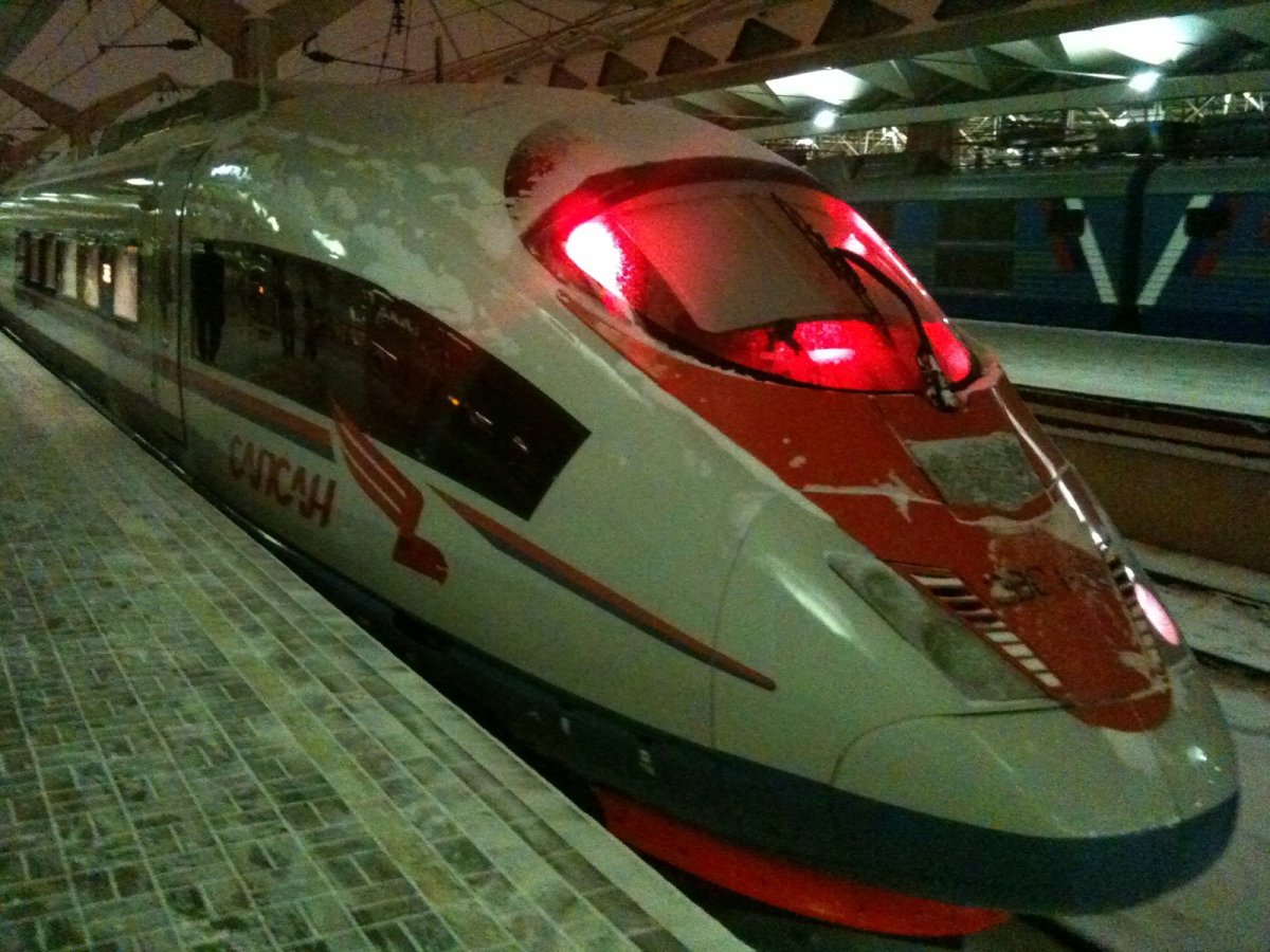 Московский вокзал Санкт-Петербург Сапсан