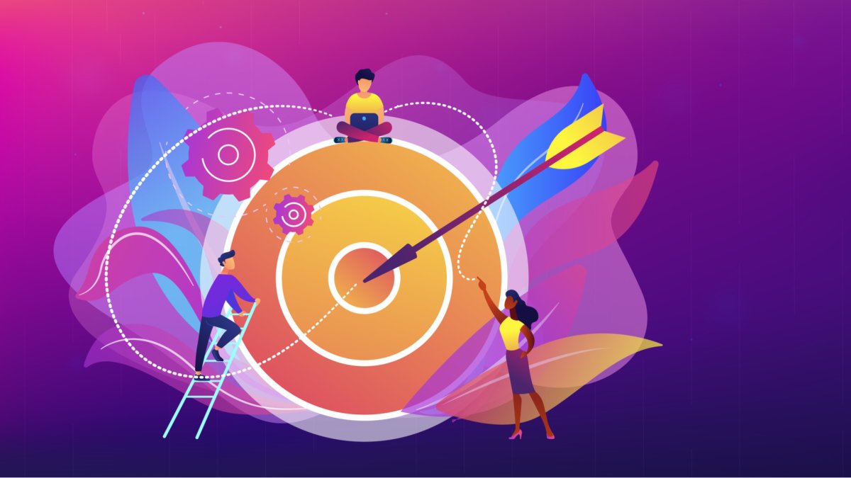 Достижение цели иллюстрация