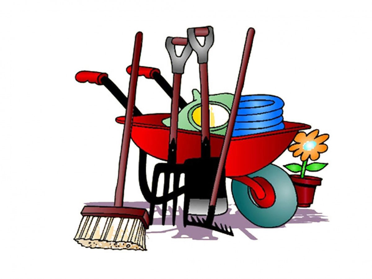 Уборка территории плакат